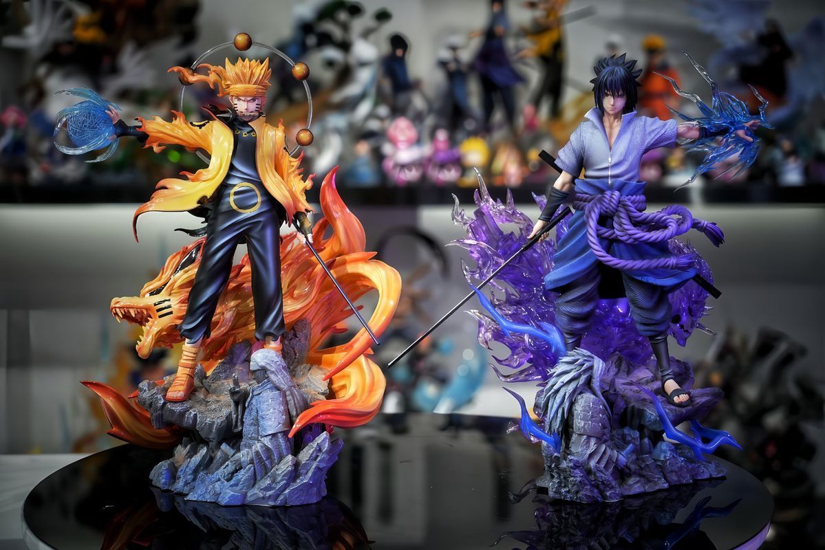 Cosplay Prop Display - Figura de Anime Ninja com Efeito
