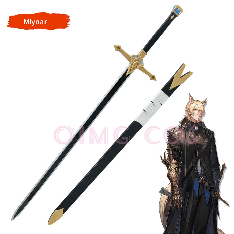 Cosplay Prop Dagger - Acessórios de Cosplay Arknights Mlynar, Faca