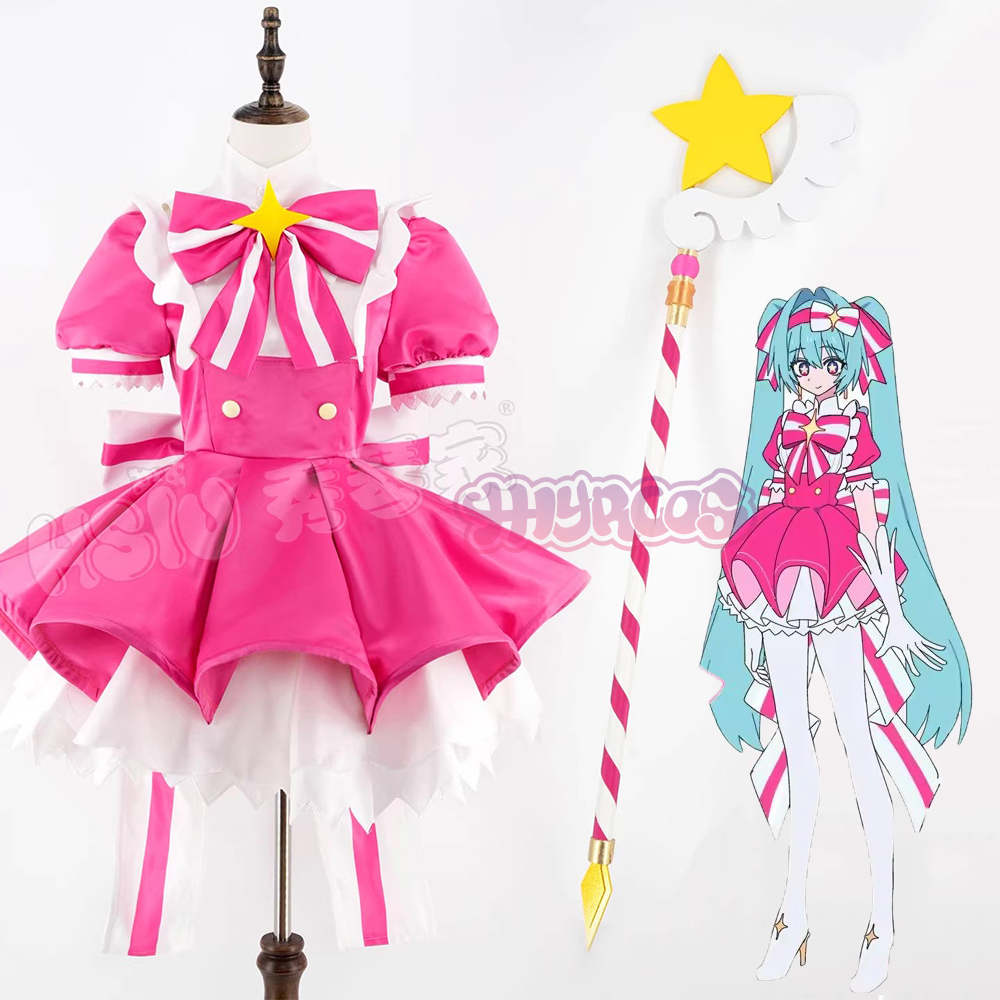 Cosplay Floating Prop - Fantasia de Cosplay MMiku Retry com