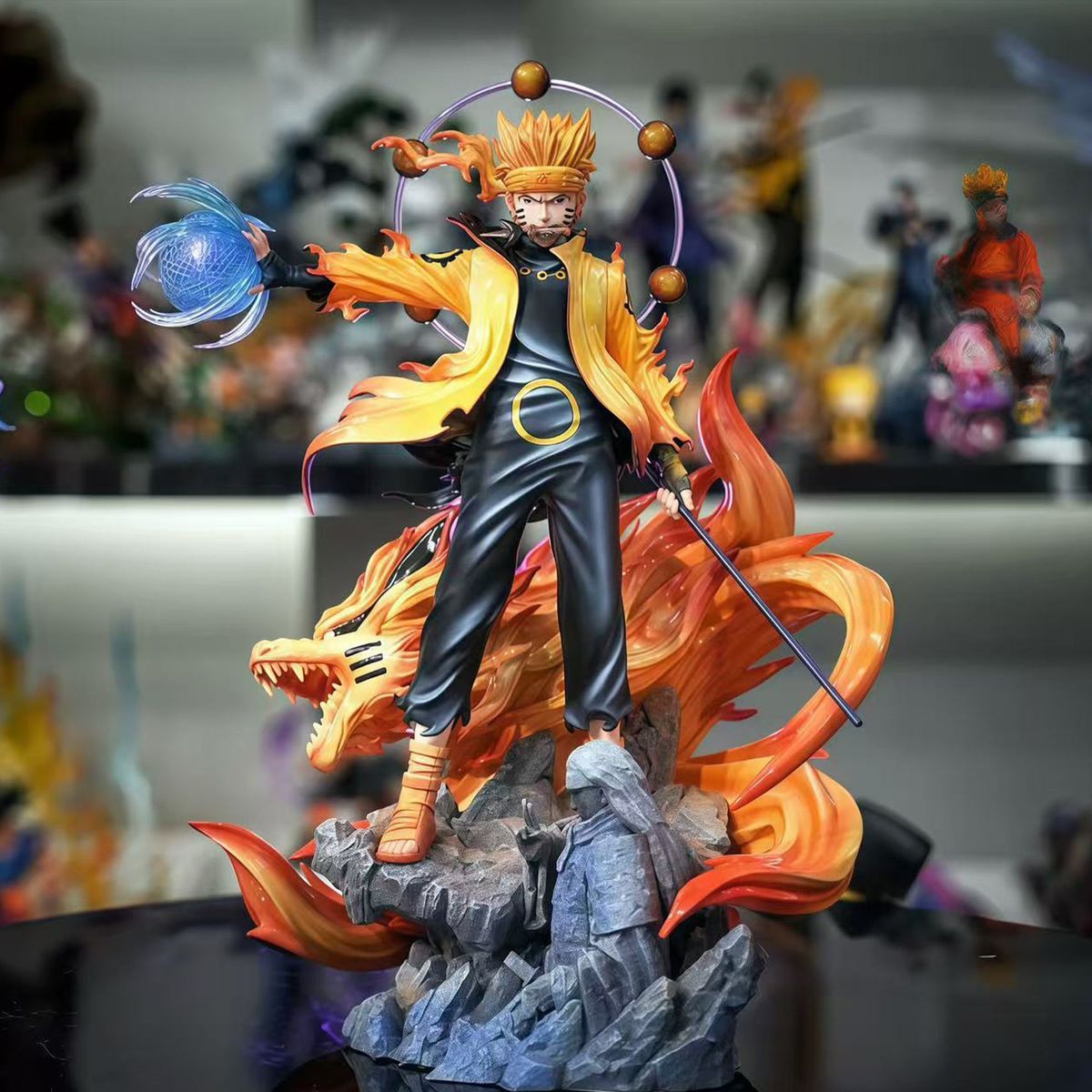 Figura de Anime Ninja com Efei - Cosplay Prop Display avaliação e preço
