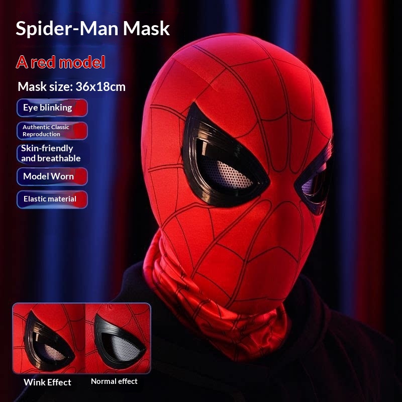 Máscara do Homem-Aranha com Ol - Cosplay Prop Display avaliação e preço