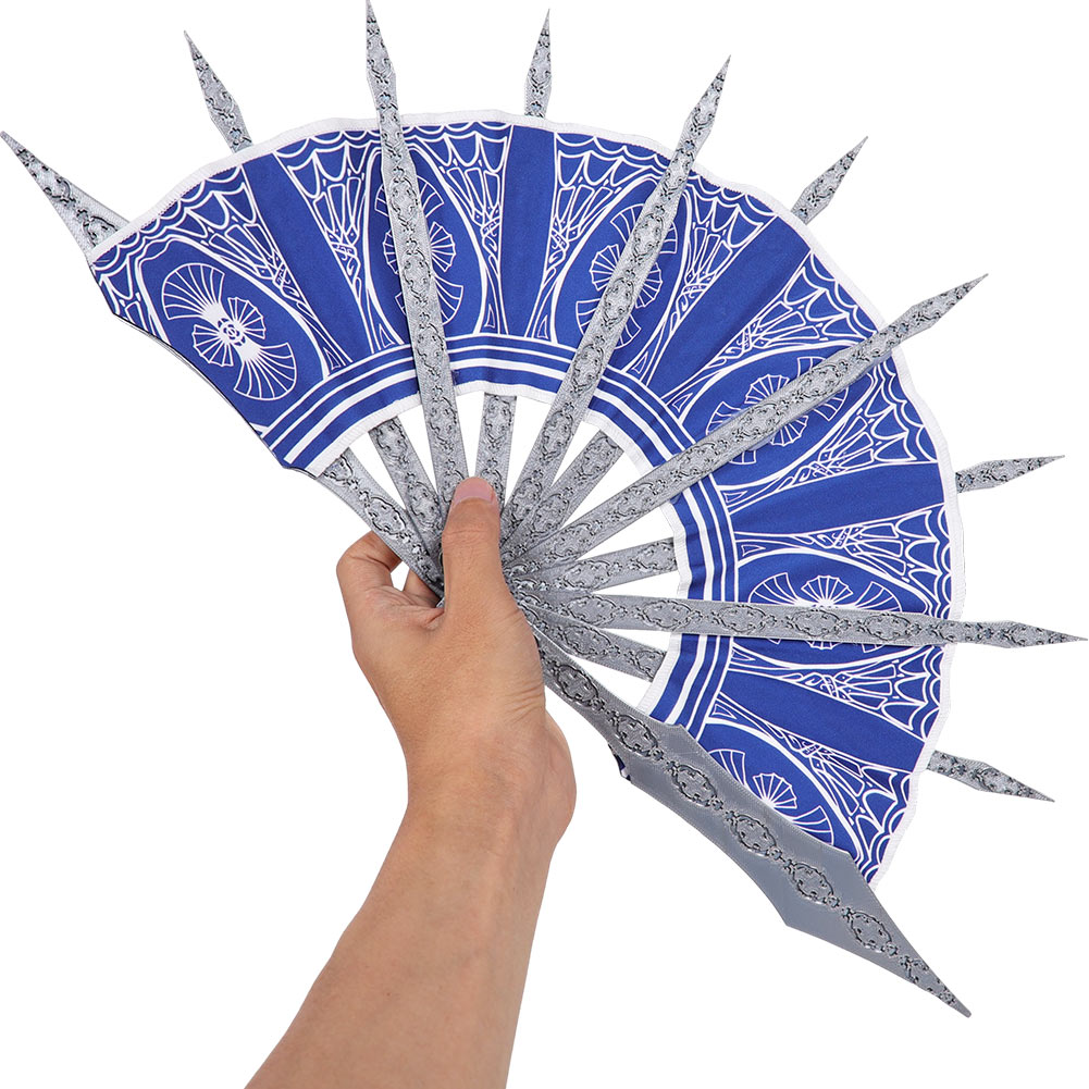 Kitana cosplay fãs dobrável ve - Cosplay Prop Dagger avaliação e preço