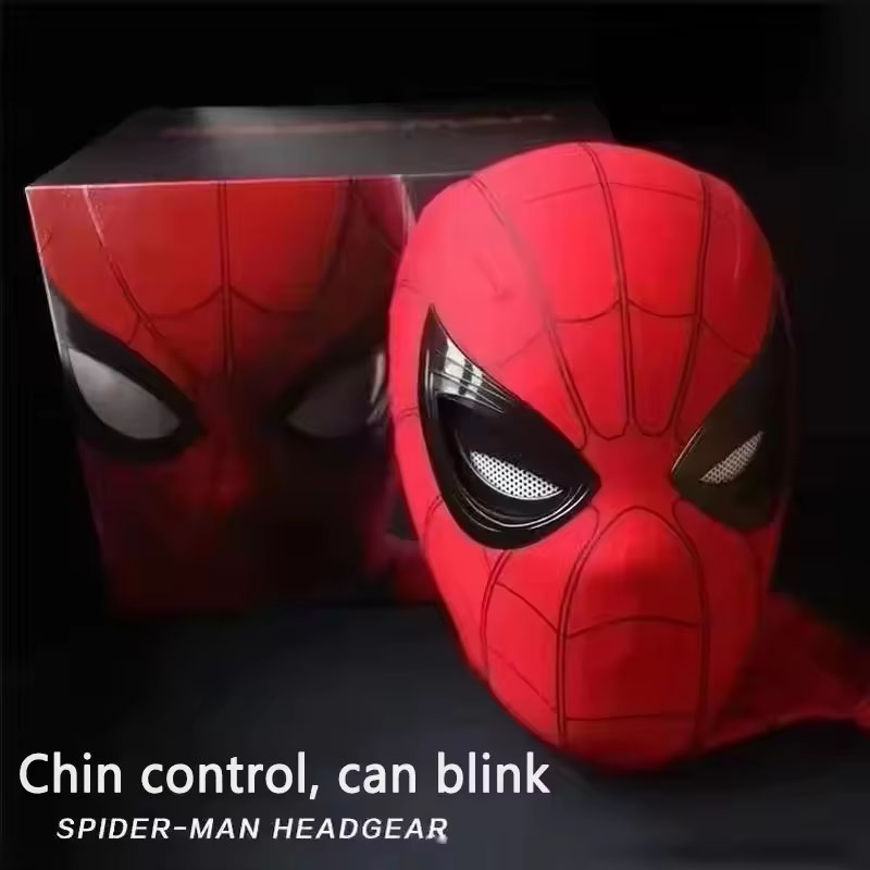 Máscara do Homem-Aranha com Ol - Cosplay Prop Display avaliação e preço