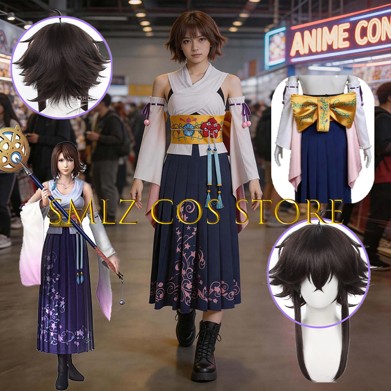 Fantasia Cosplay Yuna FF10 X S - Cosplay Prop avaliação e preço