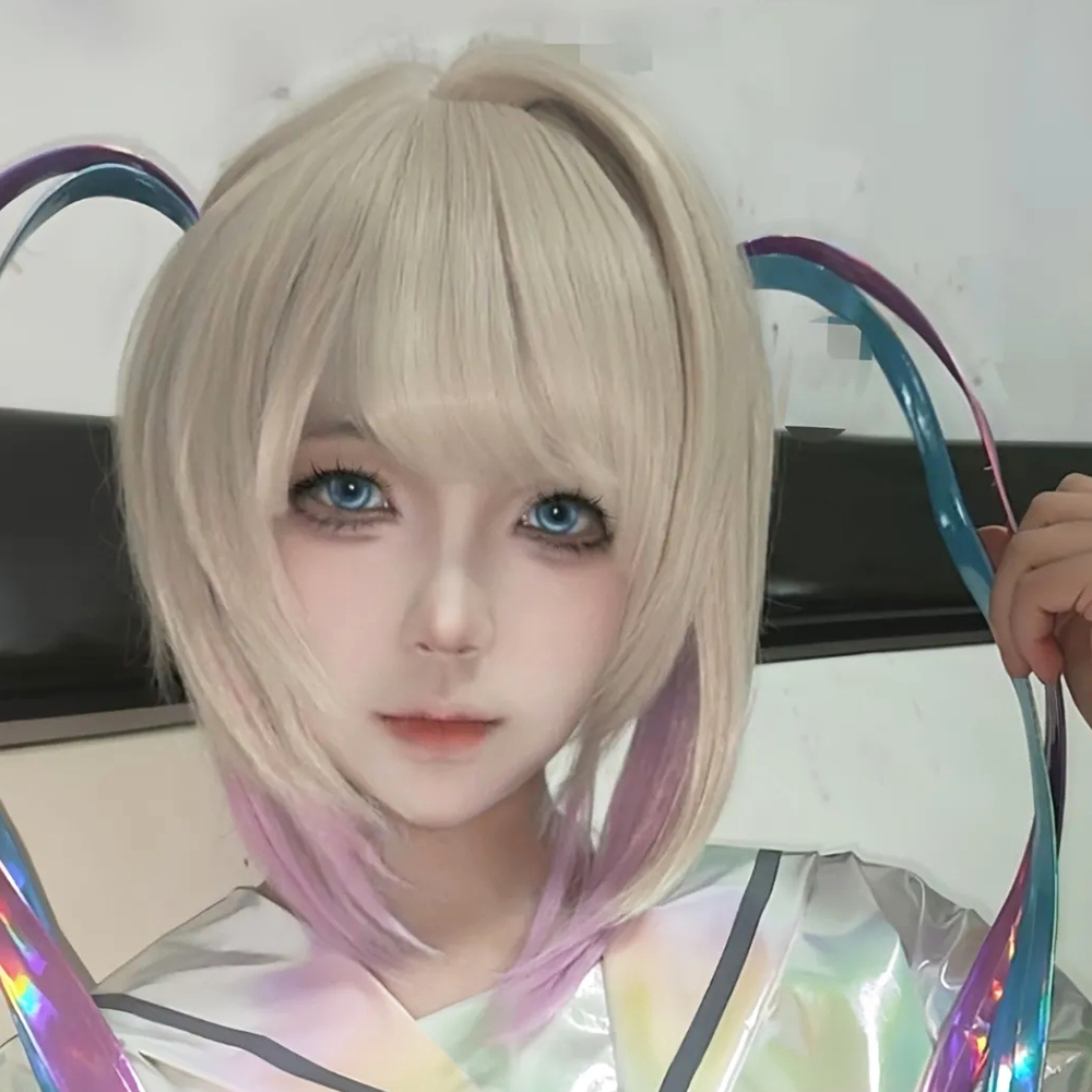 Peruca de Cosplay NEEDY GIRL O - Cosplay Floating Prop avaliação e preço