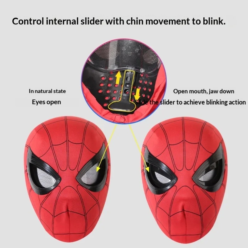 Máscara do Homem-Aranha com Ol - Cosplay Prop Display avaliação e preço