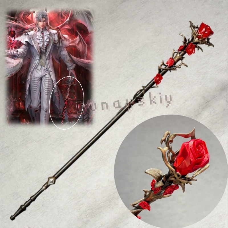 Varinha Sylus Staff Silver Win - Detachable Cosplay Prop avaliação e preço