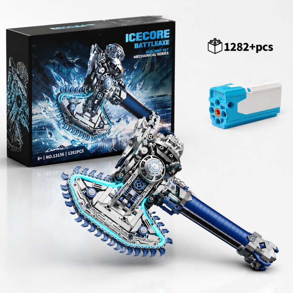 1282 Peças Blocos de Montar Té - Cosplay Prop Building avaliação e preço