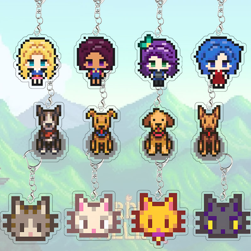 Chaveiro de Acrílico Stardew V - Cosplay Floating Prop avaliação e preço